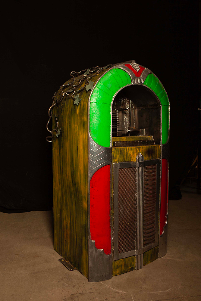 Jukebox statue unveiled as latest Art on the Corner piece
