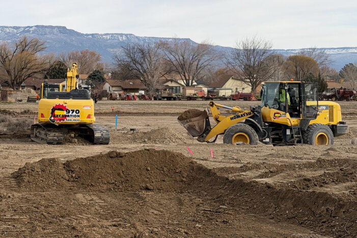 Cross Orchard construction commences