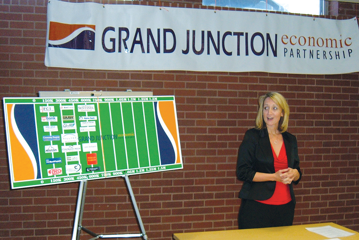 Economic development group half way to $1.5 million fund-raising goal