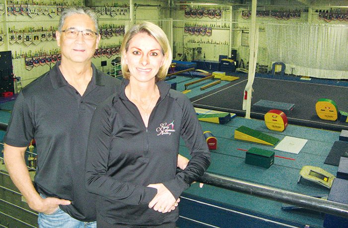Where customers flip: Couple continues legacy of gymnastics training