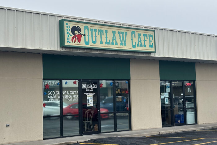 Cookies Outlaw Cafe listed for sale