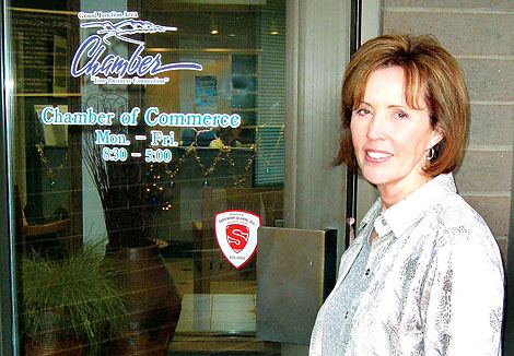 New role, same goal: Retired executive still stresses customer service as chamber chairwoman