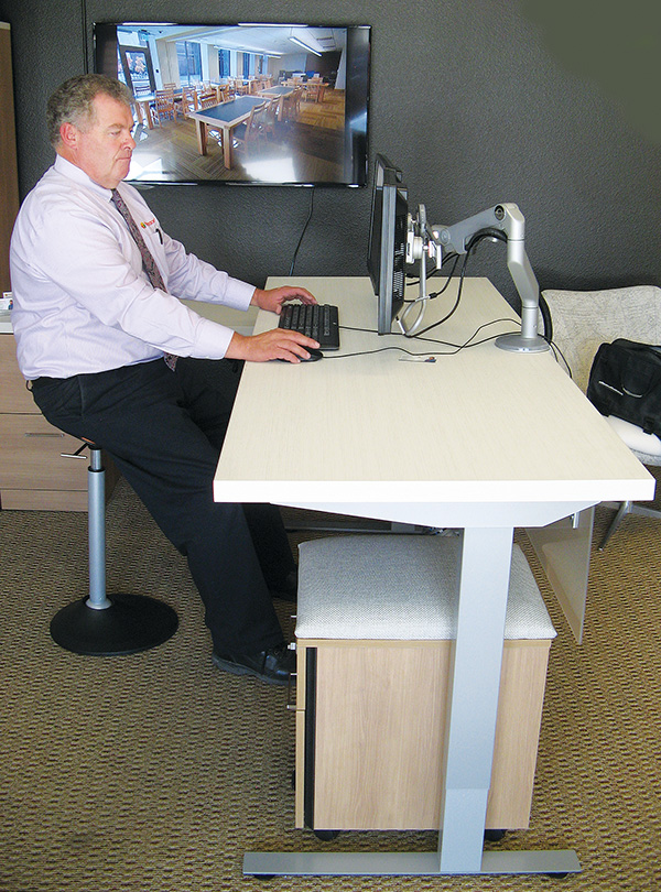Furniture firm offers help in creating healthier workplaces