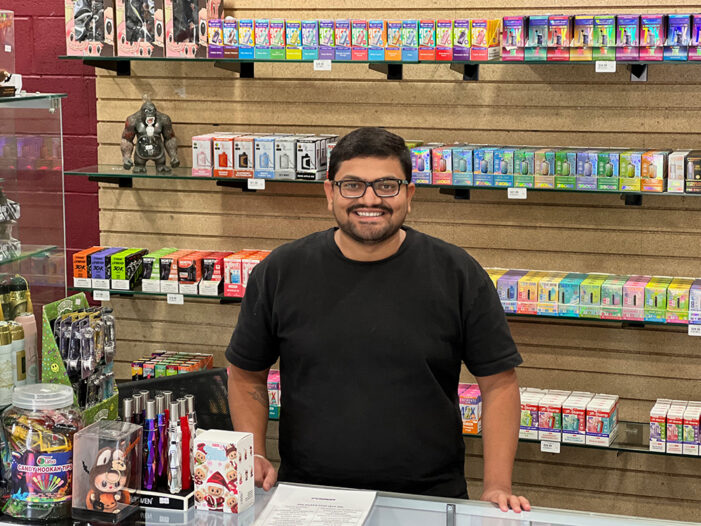 Puff now, pour later